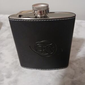 Leeman New York Stainless Steel Hip Flask 6 Oz.